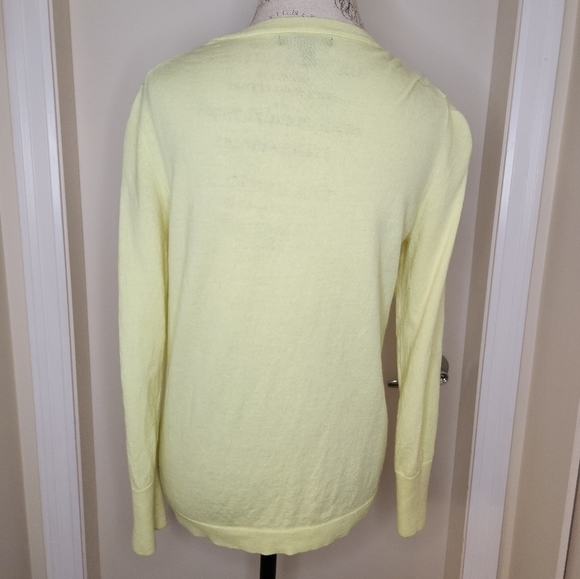 Vintage Banana Republic neon yellow sweater - Picture 4 of 9